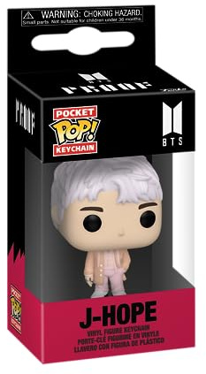 Funko Pop! Keychain: BTS - J-Hope - J Hope Novelty Keyring - Collectable Mini Figure - Stocking Filler - Gift Idea - Official Merchandise - Music Fans - Backpack Decor