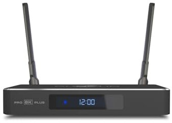 Dune HD Pro 8K Plus, Media Player, Android Box, Dolb Visio, Atmo, S928X-K/J, HD-Audio, HDMI 2.1a, BT5, WiFi6, 1Gbit, USB 3, 8GB / 64GB, Optical S/PDIF, 8Kp60 HDR, 4Kp60, 1080p, AV1, YouTube 8K