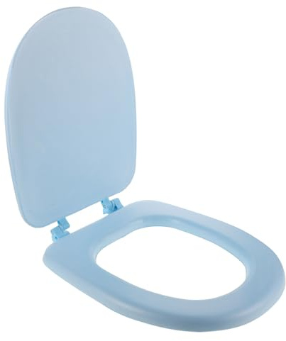 Housoutil Abattant de Toilette en Mousse Épaisse et Souple, Siège de Toilettes Confortable et Coloré, Adapté pour Usage Domestique Matériau Doux et Résistant Plusieurs styles