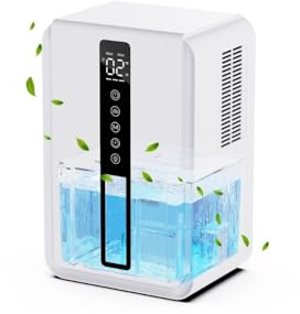 Luftentfeuchter Elektrisch 2500ML Wassertank - Entfeuchter Elektrisch Drei Geschwindigkeiten + Zwei Modi, Raumentfeuchter Elektrisch 48H Timer, Auto-Stopp & Anti-Frost, für Schlafzimmer & Badezimmer