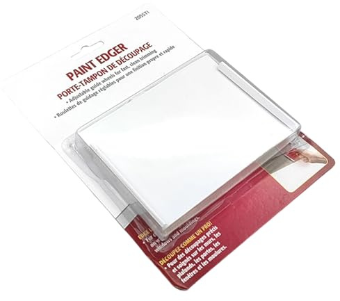 RGYBAO Pincel de pintura de alta calidad con agarre ergonómico para bordes precisos, uso cómodo en proyectos de mejora del hogar