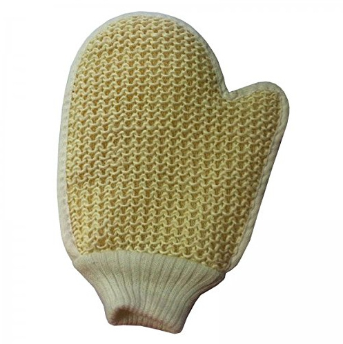 Guantes de masaje en Crin - Blanco, blanco, Talla única