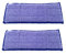 2 Stück Nass, Feucht oder Trocken Wischtücher (frei wählbar) Microfaser Pads, Tücher kompatibel mit Staubsauger iRobot Braava Jet 240, 241, 250 waschbar (Wet, Nass)