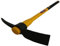 Pioche de terrassier 2,3 kilogram Tête en acier + Heavy Duty Poignée en fibre de verre Tige 90 cm- 36 en