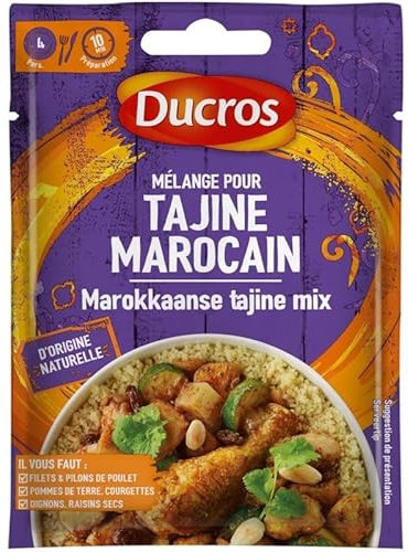 DUCROS - Sachet Mélange Tajine Marocain 18G - ( Lot De 4 )