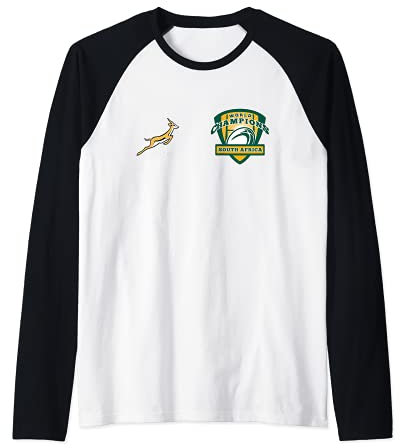 Faf Challenge Herren Rugby Shirt Schwarz Raglan S