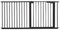 BabyDan Premier, Extra breit Ohne bohren Treppenschutzgitter, 151,8-158 cm, Babygitter/Sicherheitsgitter, Metall, Schwarz, Hergestellt in Dänemark - (Haustiergitter/Hundegitter)
