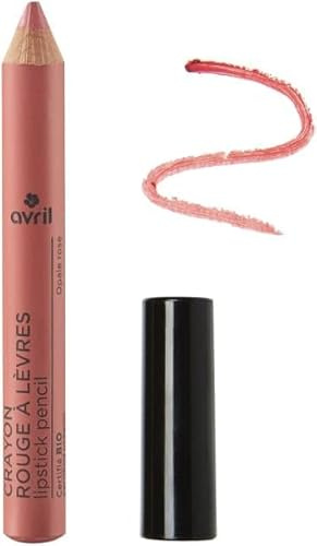 Avril - Crayon Rouge à Lèvres Bio - 100% d'Origine Naturelle - Fabriqué en France - Diamètre 10,6mm