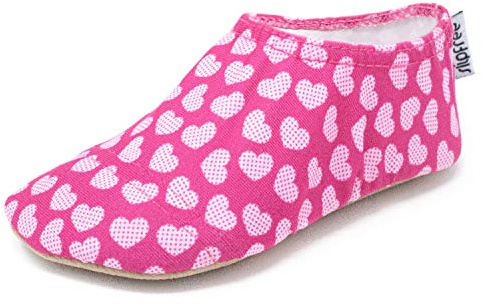 Slipfree Non-Slip Shoes for Girls and Boys. Light, Soft and Comfortable, Unisex Kids Beach Water Shoes with Protective Sole, Ideal for Holiday, Sports and Home. Dream, Age 9-18 Months
