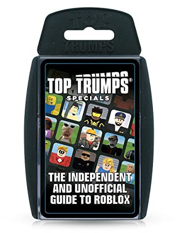 Top Trumps The Independent and Unofficial Guide to Roblox Special Card Games – 30 Biggest Games Including SharkBite, Jailbreak & Brookhaven – Fun Gamer Gift Age 6+