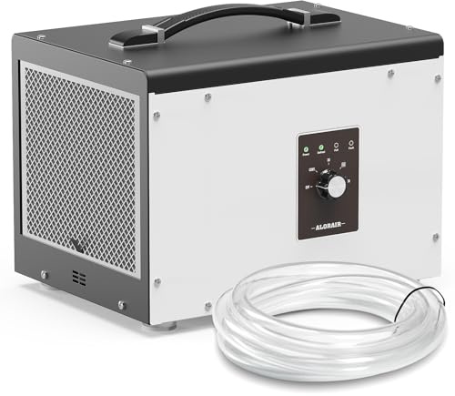 ALORAIR 70 PPD Crawl Space Dehumidifier, Crawlspace Dehumidifiers Commercial Dehu for Home and Basements, Compact, Portable, Auto Defrost, Memory Starting, cETL, 5 Years Warranty