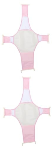 Abaodam 2 Pcs Support De Bain Bébé Bain Maille Accessoires Filet De Bébé Porte- Écharpe De Portage Nouveau-Né Filet De De Support