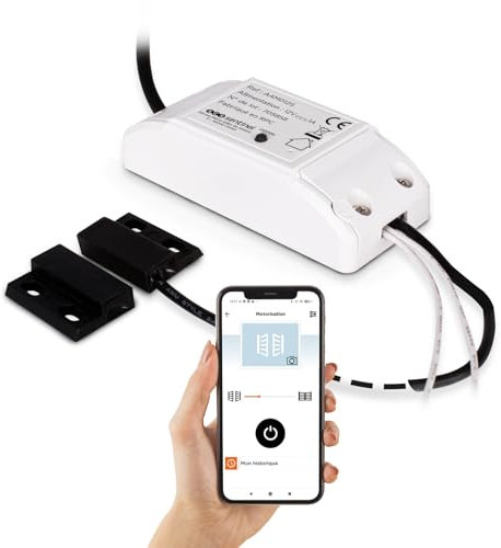 SCS Sentinel, AAM0125 - Module récepteur connecté pour motorisation - 12V DC non fournie - câble 5 m - Compatible avec toutes les motorisations de portail et de porte de garage du marché - WifiGate