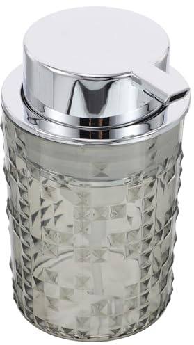 HONITANO Distributeur Savon Moussant Ergonomique à Pompe Bouteille Rechargeable Multifonction pour Visage Mains et Corps Mousse Fine Pénétrante pour Salle de Bain et Cuisine