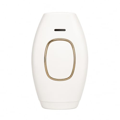 Solippy Luz Pulsada, Loop Solippy Depilación Láser IPL, Depiladora de Luz Pulsada con 5 Intensidades, Modo Automático y Manual, para Piernas, Brazos, Axilas y Línea del Bikini (Blanco)