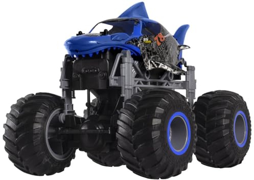 Revell Control Monster Truck Big Shark, Ferngesteuertes Auto, RC Modellauto, Spielzeug für drinnen und draußen, für Kinder ab 8 Jahren und Erwachsene, Tolles Geschenk für Ostern