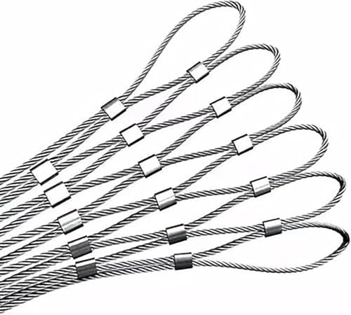 Rete a corda flessibile in acciaio inox Rete di recinzione in acciaio inossidabile, resistente, con connessioni a scatto, fori for rete di recinzione intrecciata flessibile for giardino agricolo Rete