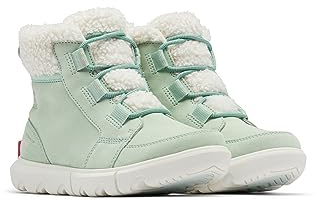 Sorel Femme Explorer Carnival Wp Casual Winter Boots, Sea Sprite Sea Salt, 37.5 EU