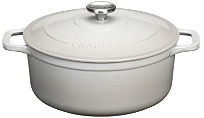 Cocotte ronde 28cm 6L10 Chasseur Macadamia
