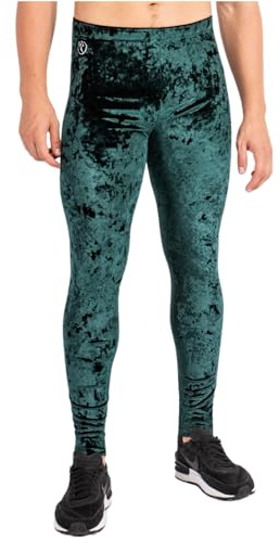 Kapow Meggings, Deluxe Samt-Leggings für Männer