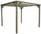 Pergola autoportante in legno gamma Kora di vitaOrto: eleganza naturale per il tuo spazio esterno (legno di pino, 300 x 240 x 240 cm)