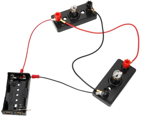 TOYANDONA Kits De Circuitos Eléctricos para Niños Kits De Circuito Pequeño Interruptor y Bombillas para Estudiantes De 8 a 12 Años Experimentos Científicos Educativos Escolares