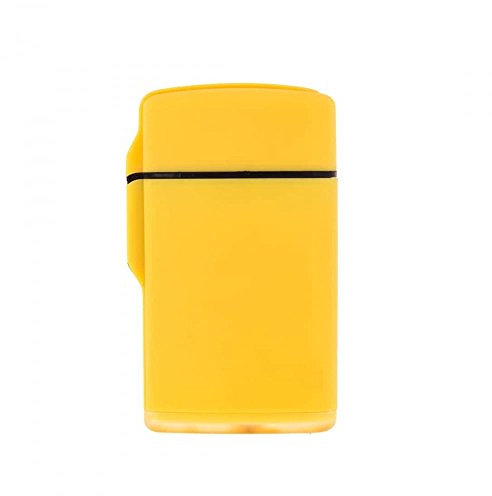 None Briquet Fluo 1 Flamme tempête Jaune