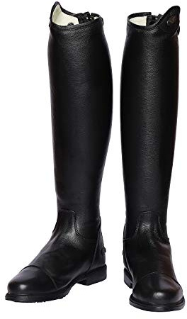TuffRider Men's Belmont Dress Boot - Black - 11 - Wide