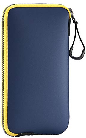 OneJoy Funda para Móvil, Funda Neopreno iPhone, Funda Térmica para Teléfono Bolso Movil Mujer Bolso Movil Hombre, Funda movil Deporte Ciclismo [Armada]