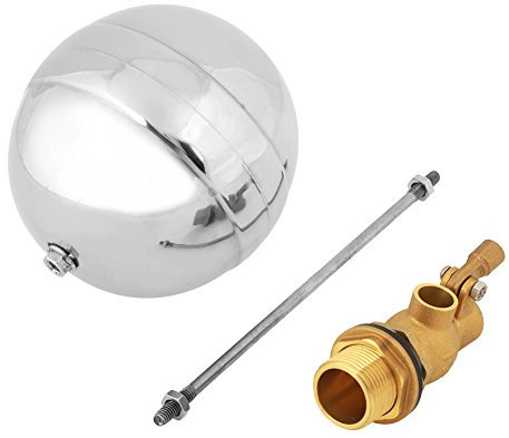 Robinet à flotteur réglable de valve de flotteur de piscine, valve de flotteur d'eau d'acier inoxydable, pour l'huile pour l'eau