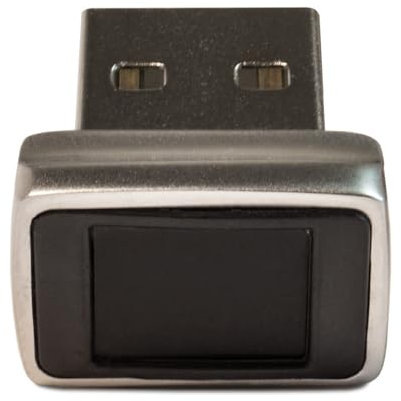 FeinTech FPS00201 USB Fingerabdruck-Sensor für Windows Hello Fingerprint-Reader Scanner Silber