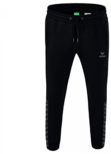 Erima Herren Essential Team Sweathose (2102201), schwarz/Slate Grey, S