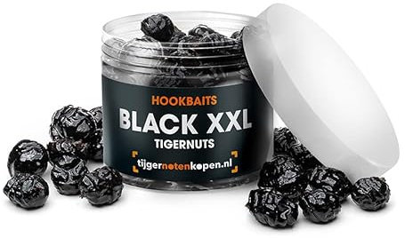Schwarze XXL Tigernüsse Hookbaits | Karpfen Futter