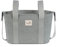 Baby Dyoli. Bolso gran capacidad, organizador Gris. Bolsa de maternidad para silla de paseo. Asas cortas para fijar al carro y larga para el hombro.