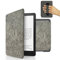 MyGadget Filz Hülle für Kindle Paperwhite 12. Generation [ 2024 - SA569P - 7 Zoll ] mit Handschlaufe & Auto Sleep | Wake Funktion - Flip Case in Hellgrau
