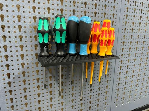 Schraubendreher Halter für Küpper Lochwand und Eurolochung 45 mm Eurolochwand und Güde und ADB Lochwand Zubehör Systemhalter