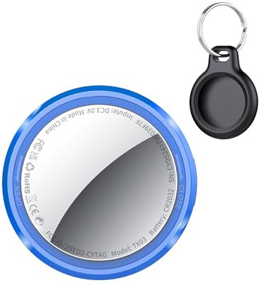 Schlüsselfinder KeyFinder 1er Pack, Smart Tracker, Bluetooth Key Finder für Taschen, Siliconehülle/Schlüsselanhänger