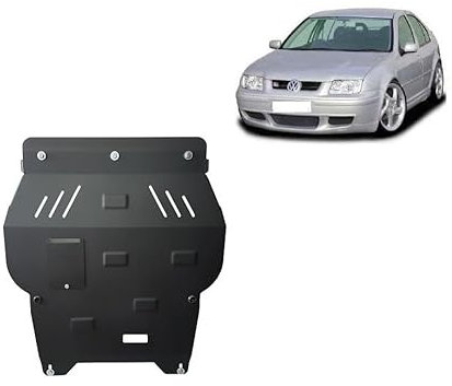 Scut Protection Protección metálica bajo el motor compatible con VW Bora - (1998-2006)
