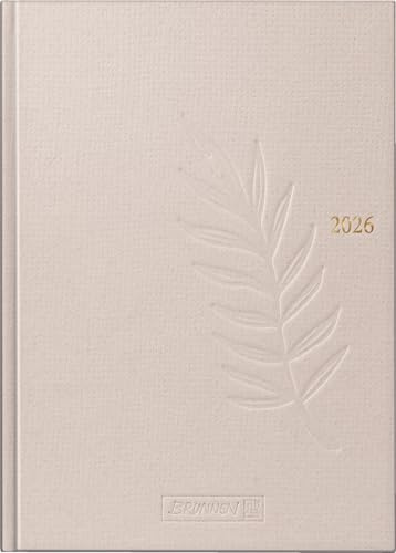 BRUNNEN bokkalender mod. 798 2026 | A5, kartong, hampa