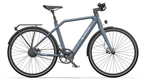 Vélo électrique Dece Oasis ADO Air30, 28'', 700C, Batterie 370 Wh, pour Femmes et Hommes, 1 Vitesse, Capteur de Couple, Transmission par Courroie, APP, écran IPS 3,5''