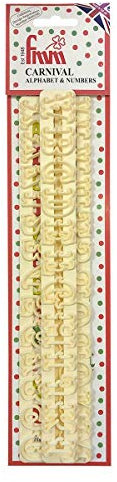 FMM Carnival Font 3-Piece Cookie Cutter Set