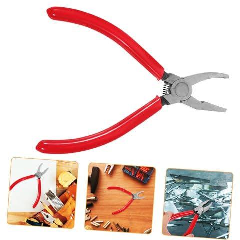 HOMOCONO Laufzange Zum Glasschneiden Buntglaszange Aus Robustem Material Glasbrechzange Für Präzises Schneiden Mosaikbrechwerkzeug Zum Einfachen Brechen Zange Für Glasschneidarbeiten Für He