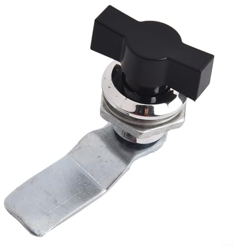 Buzones sin llave para cerradura de lengüeta cilíndrica de aleación, cajas fuertes de aluminio, máquinas expendedoras, taquillas de distribución, soportes de exhibición (blanco brillante negro)