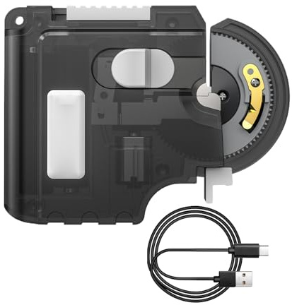 Pruojhw Strumento automatico di fissaggio per amo,Dispositivo elettrico automatico per nodi,Dispositivo di legatura per la pesca - per laghi serbatoi acqua salata acqua dolce padre figlio nonno