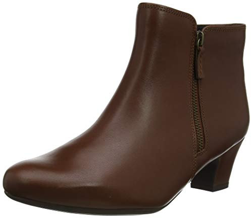 Hotter Damen Delight II Wide Stiefelette, Braun (Rich Tan), 43 EU