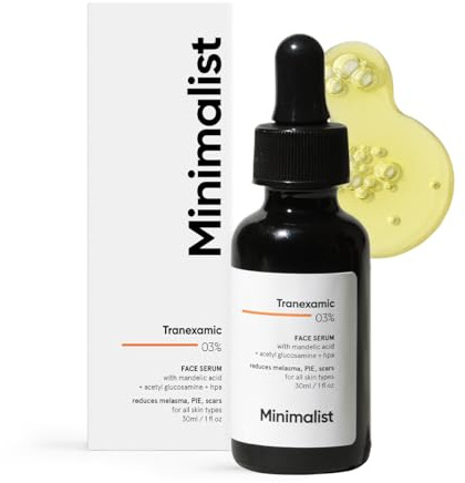 Minimalist 3% Tranexamic Acid Face Serum with HPA to Remove Melasma & Post Inflammatory Hyperpigmentation or Erythema (PIH & PIE) | 30 ml