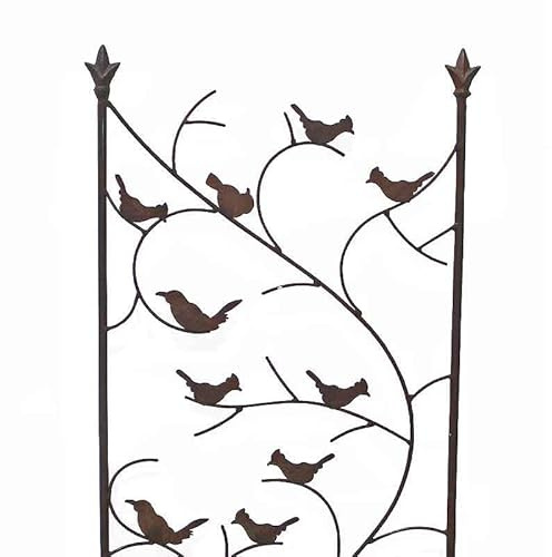 Treillage Oiseaux Fer 40x2x120cm