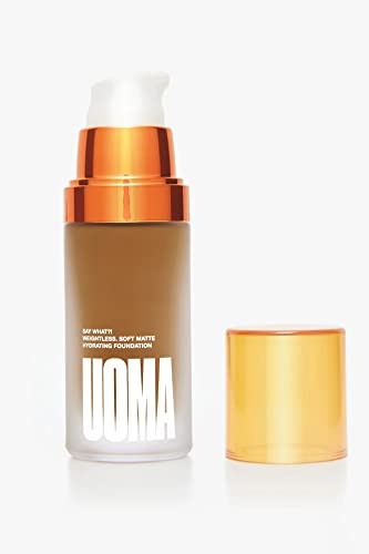 UOMA BEAUTY SAY WHAT?! FOUNDATION, 30ml, BROWN SUGAR T1N