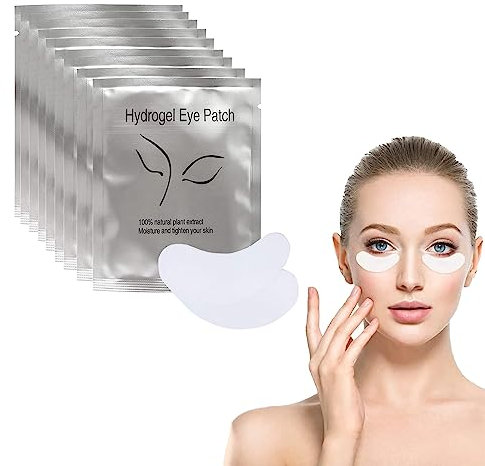 100 Pezzi Patch per Estensione Delle Ciglia, Sotto Gli Occhi Gel Patch, Collagene per Gli Occhi Patch, Gli Occhi pad per Ciglia, for Eyelash Extension Ciglia Finte Trucco Strumento di Bellezza