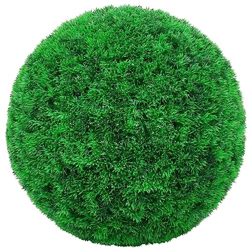 Generico Sfere di Bosso Artificiale 2 pz 52 cm,Casa e Giardino,Arredo,Flora Artificiale,Verde,4 kg,315482